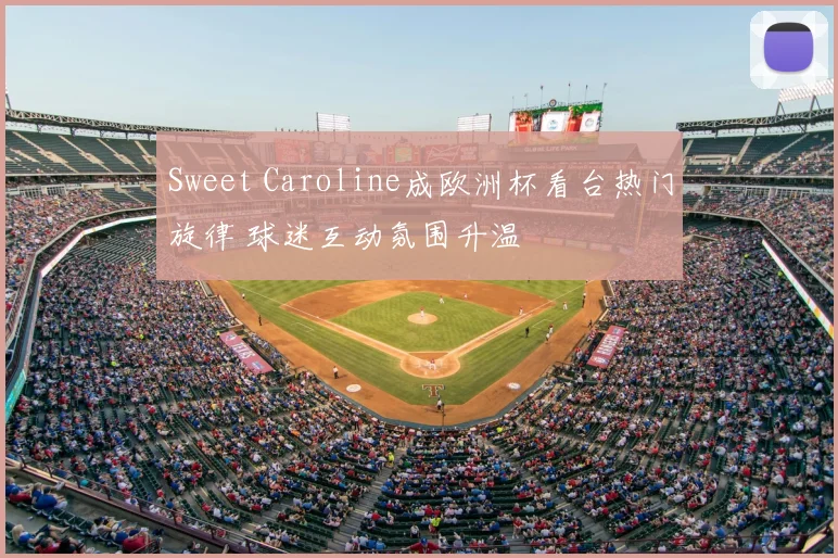Sweet Caroline成欧洲杯看台热门旋律 球迷互动氛围升温